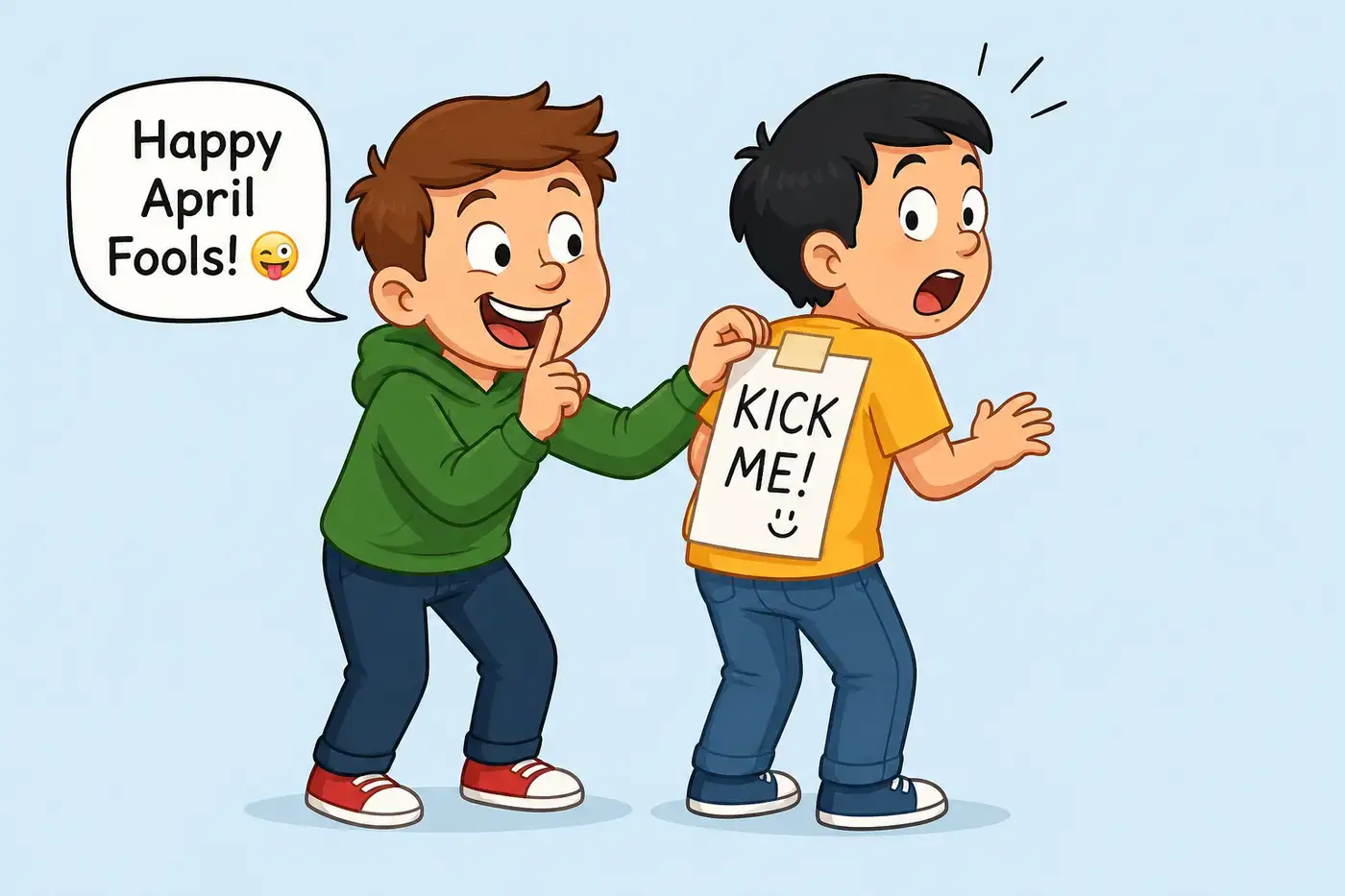 April Fools Jokes for Kids