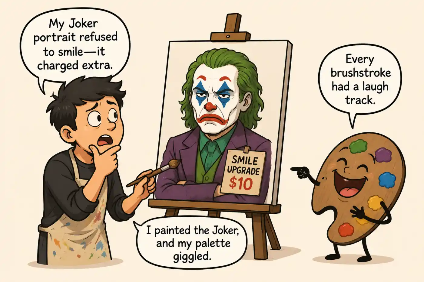 Artwork of the Joker