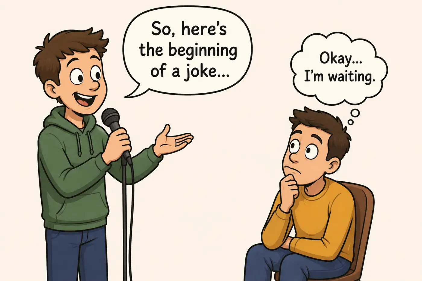 Beginning of a Joke