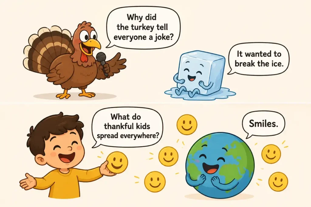 Best Thanksgiving Jokes for Kids to Share Anywhere