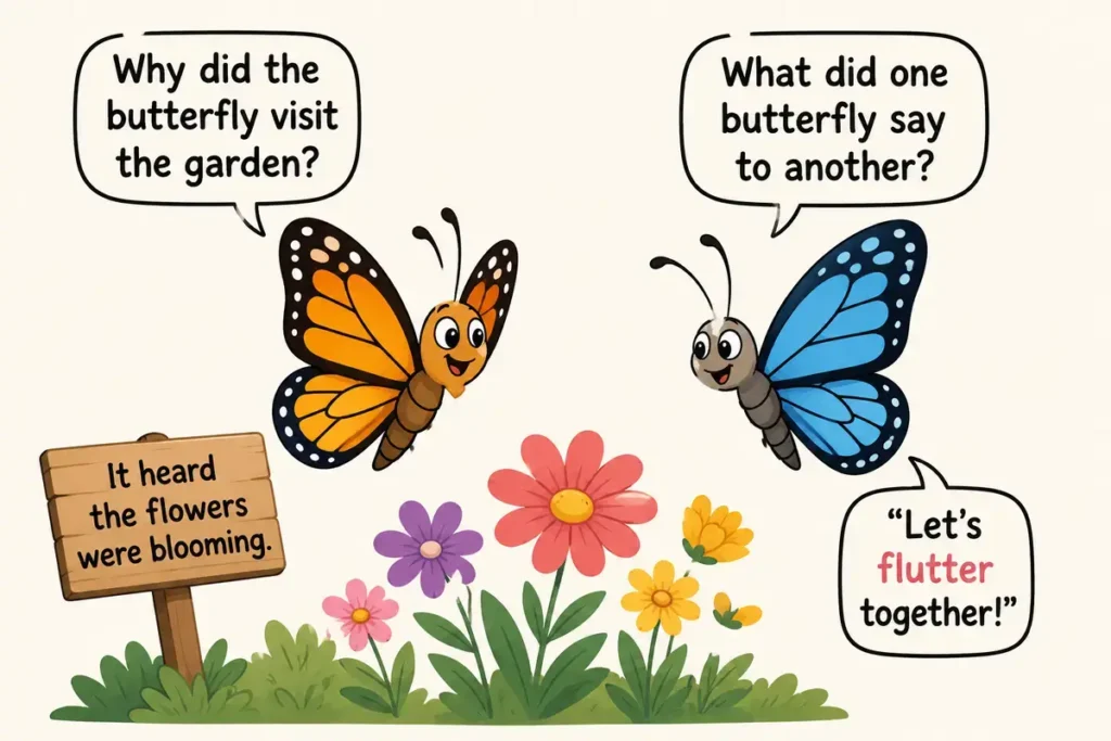 Butterfly Jokes for Kids