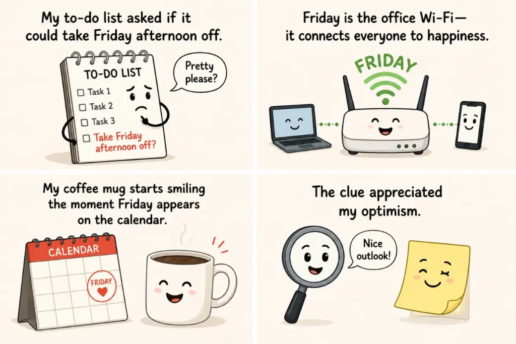 Funny Friday Office Jokes to Share With Coworkers