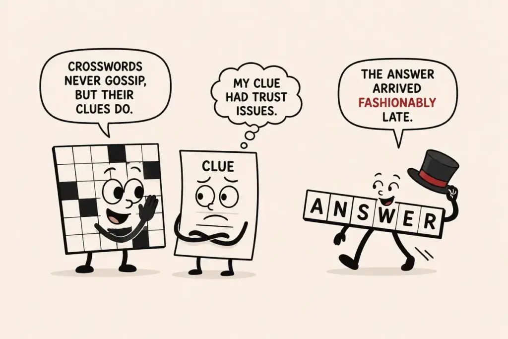 Funny Practical Joke Crossword Clue One-Liners