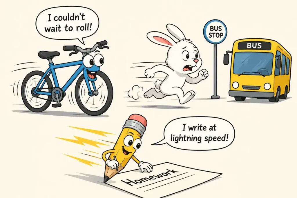 Funny Speed Jokes One Liners for Kids