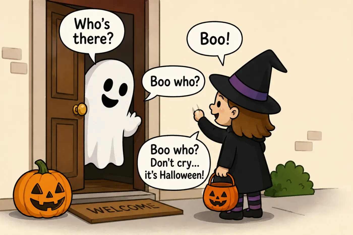 Halloween Knock Knock Jokes