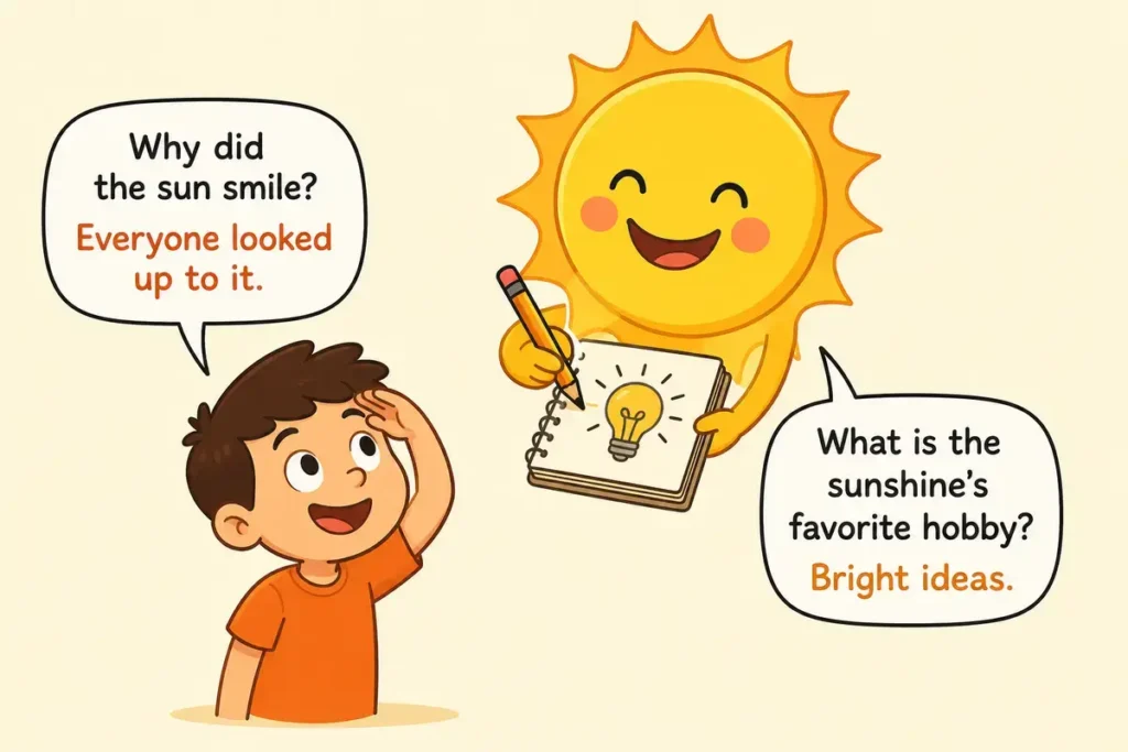 Sunshine Jokes for Kids