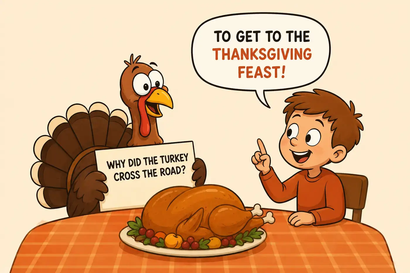 Thanksgiving Jokes for Kids