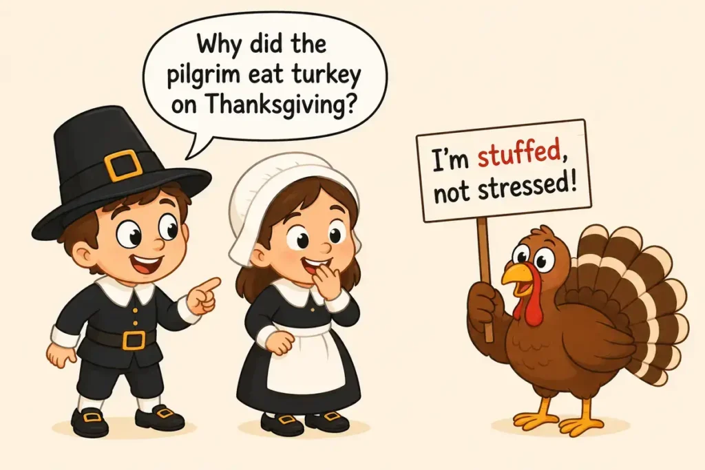 Thanksgiving Pilgrim Jokes for Kids