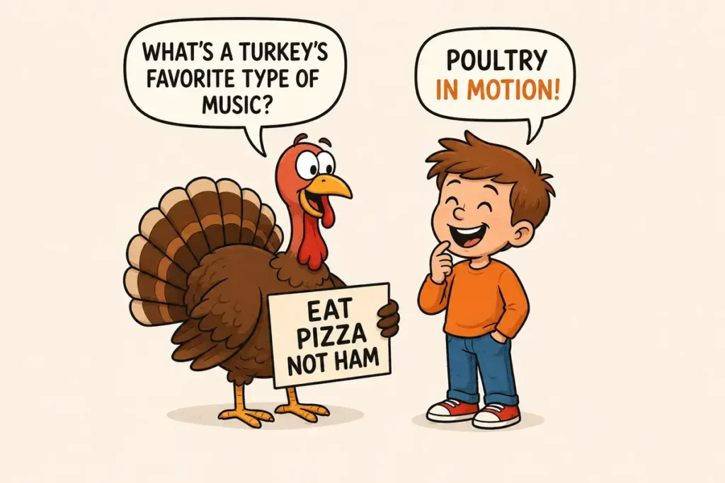 Thanksgiving Turkey Jokes for Kids