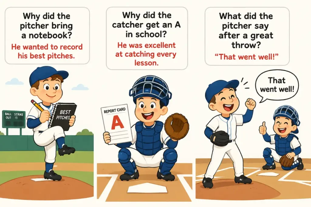 Baseball Jokes About Pitchers and Catchers