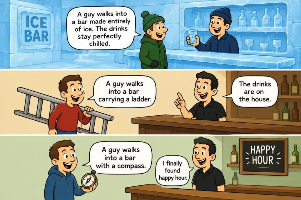 Classic Guy Walks Into a Bar Stories