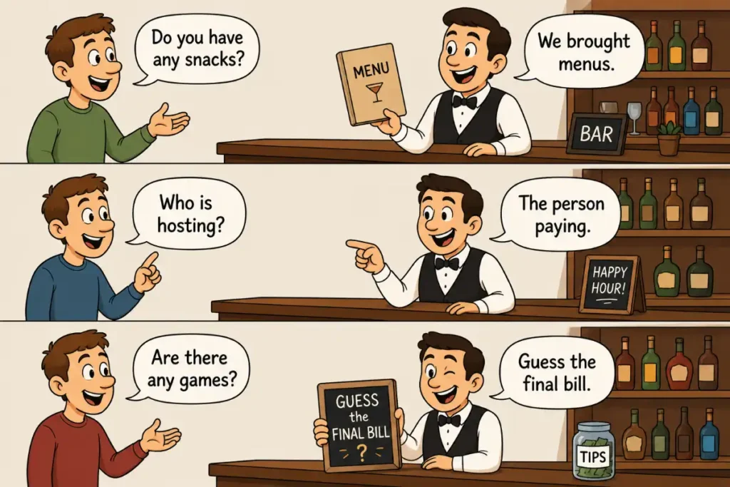 Clever Bar Jokes for Parties and Gatherings