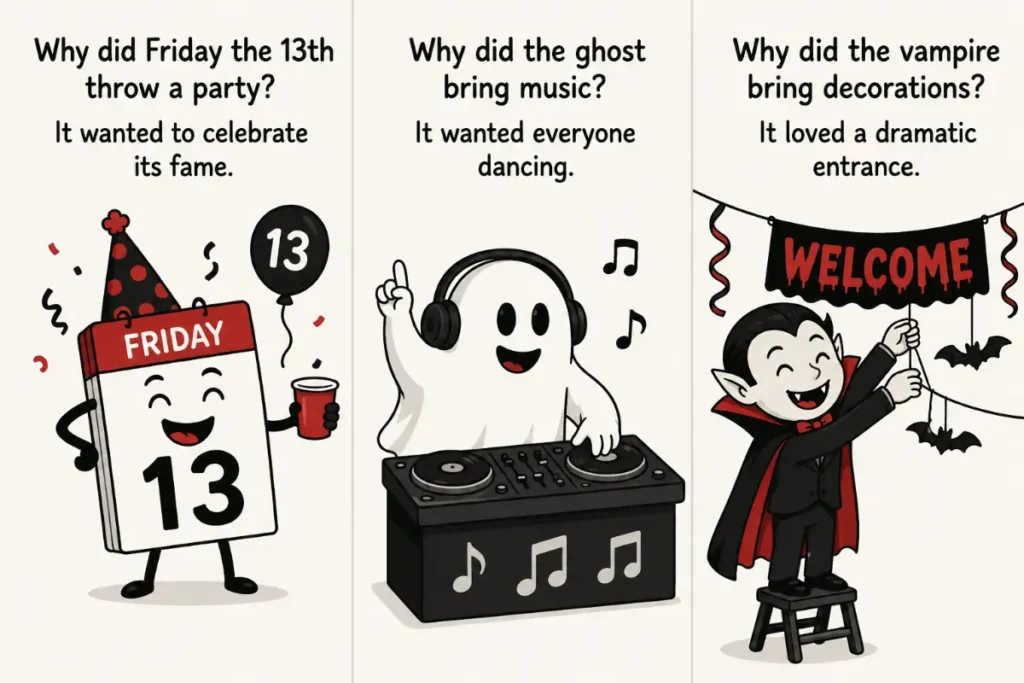 Friday the 13th Party Jokes for Celebrations and Sharing