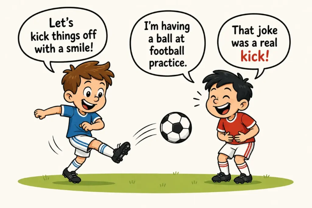 Funny Football Puns for Kids to Share