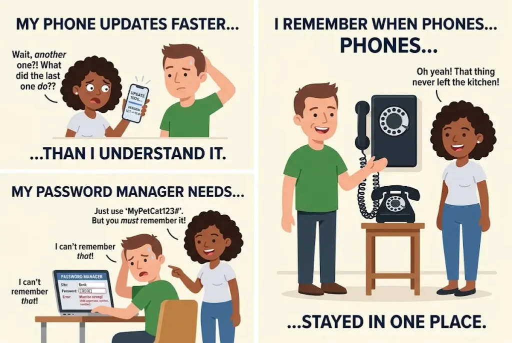 Funny Jokes About Getting Old and Technology