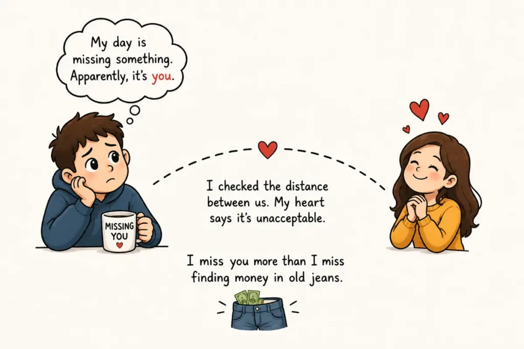 Funny Jokes for When You Miss Your Girlfriend
