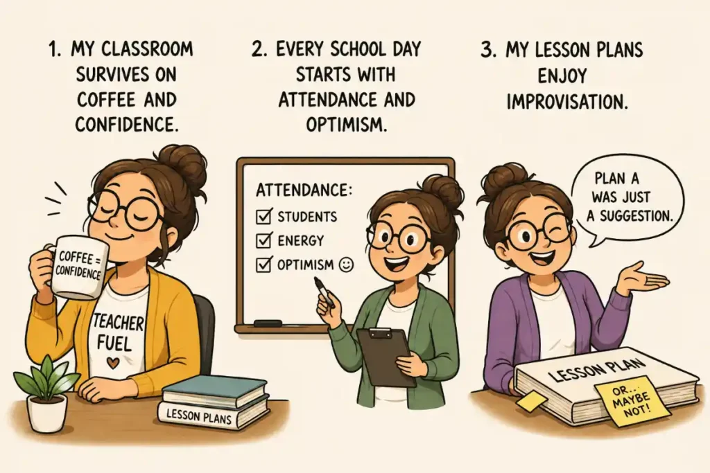 Funny Teacher One-Liners for Every School Day