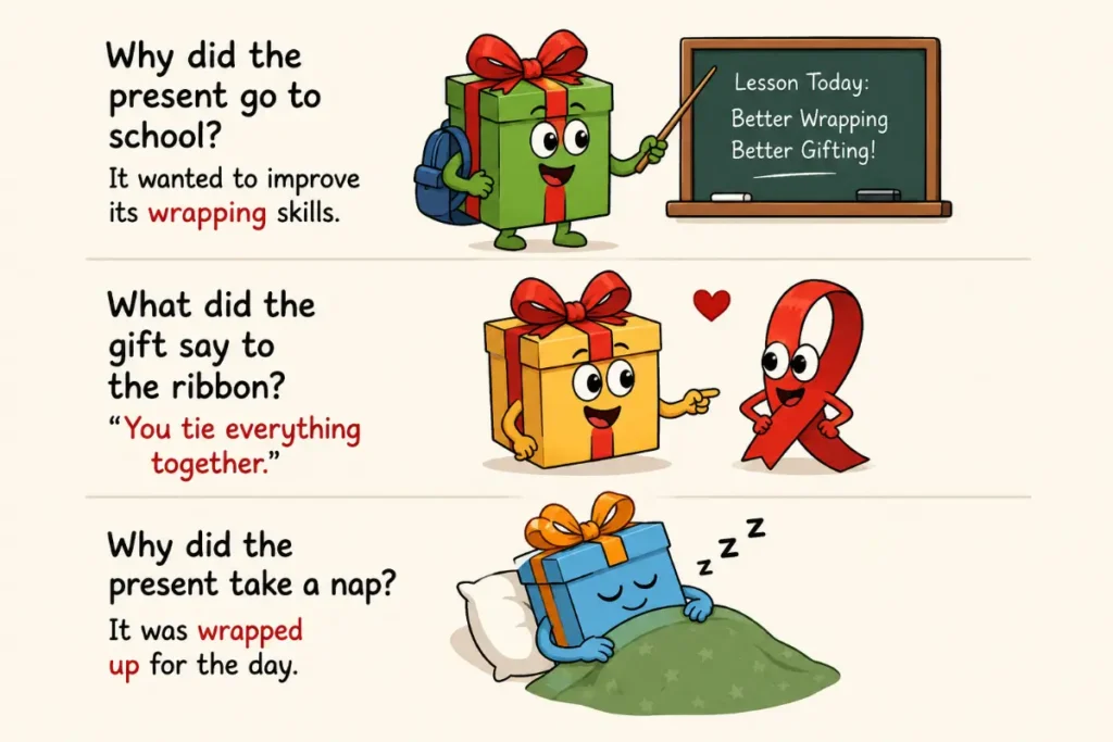 Holiday Gift Jokes for Children