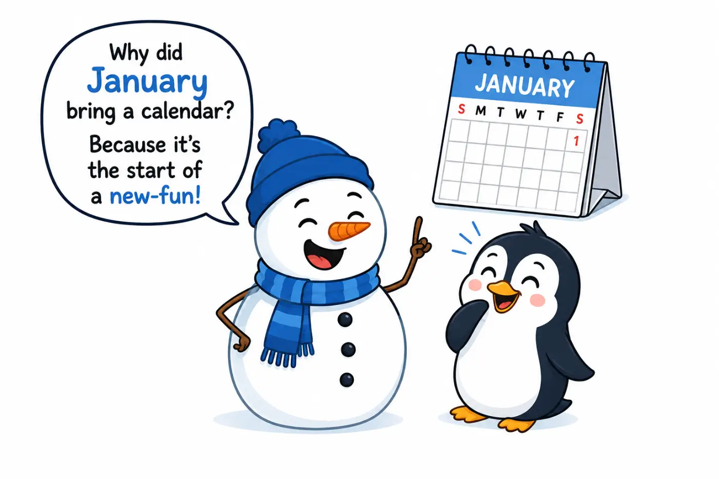 January Jokes for Kids