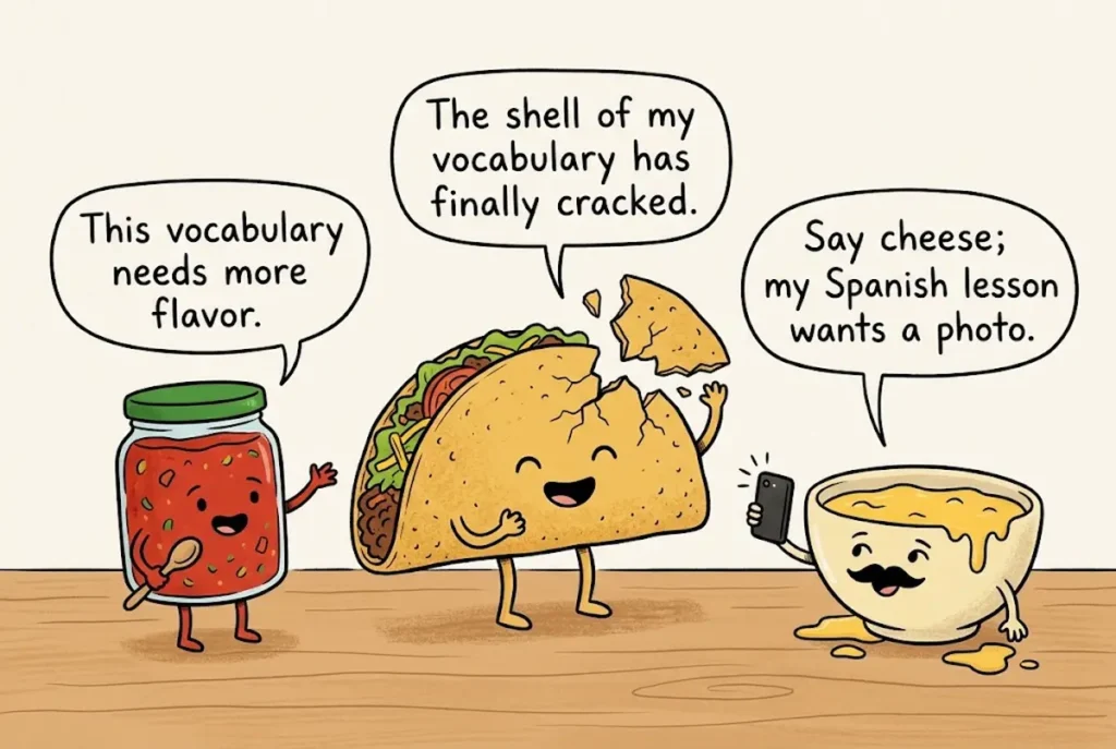 Mexican Spanish Food Puns