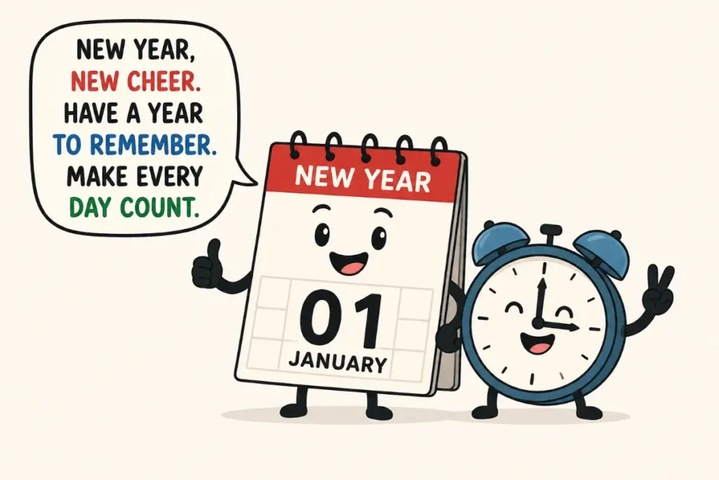 New Year's Puns, One-Liners, and Wordplay