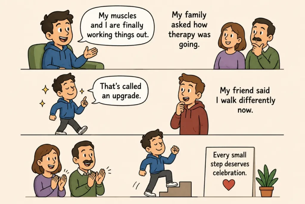 Physical Therapist Friendship and Family Jokes
