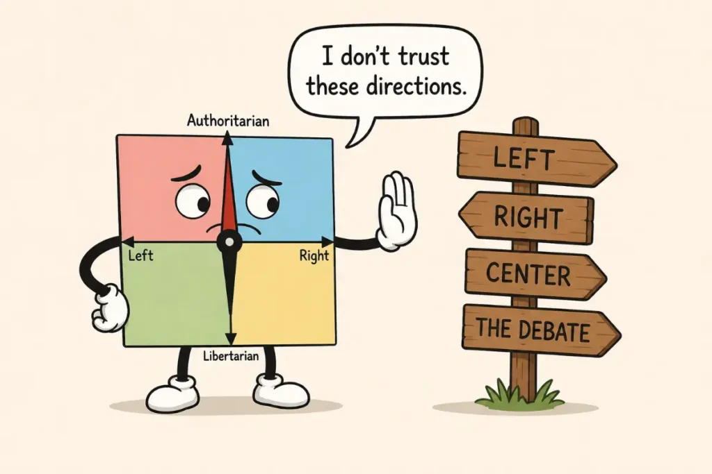 Political Compass Puns