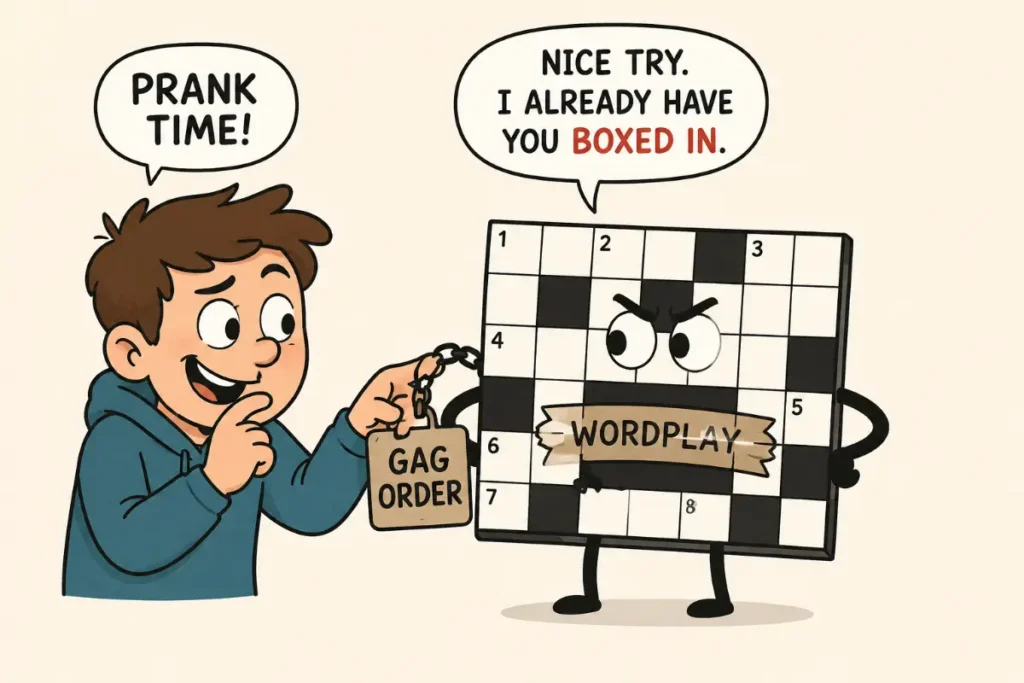 Prank Puns for Crossword Fans