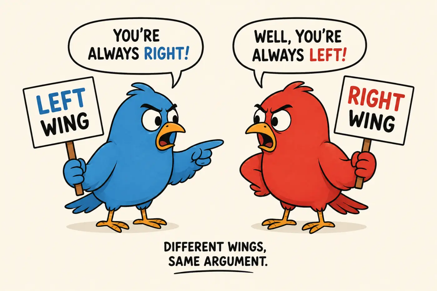 Right vs Left Right Wing Jokes