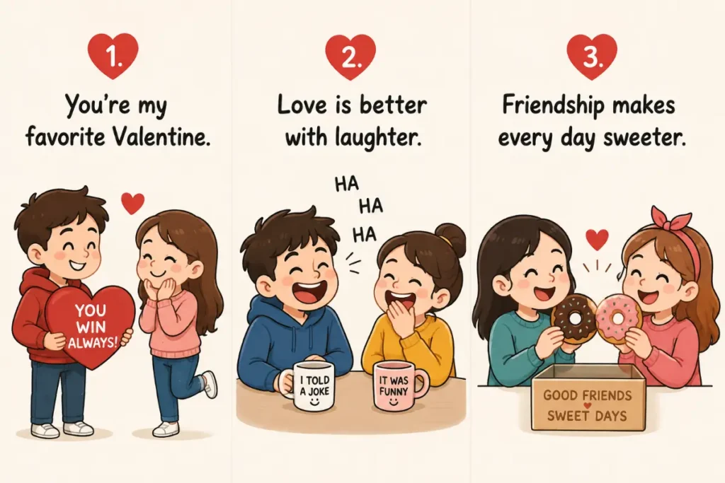 Short One-Liner Children's Valentine Jokes