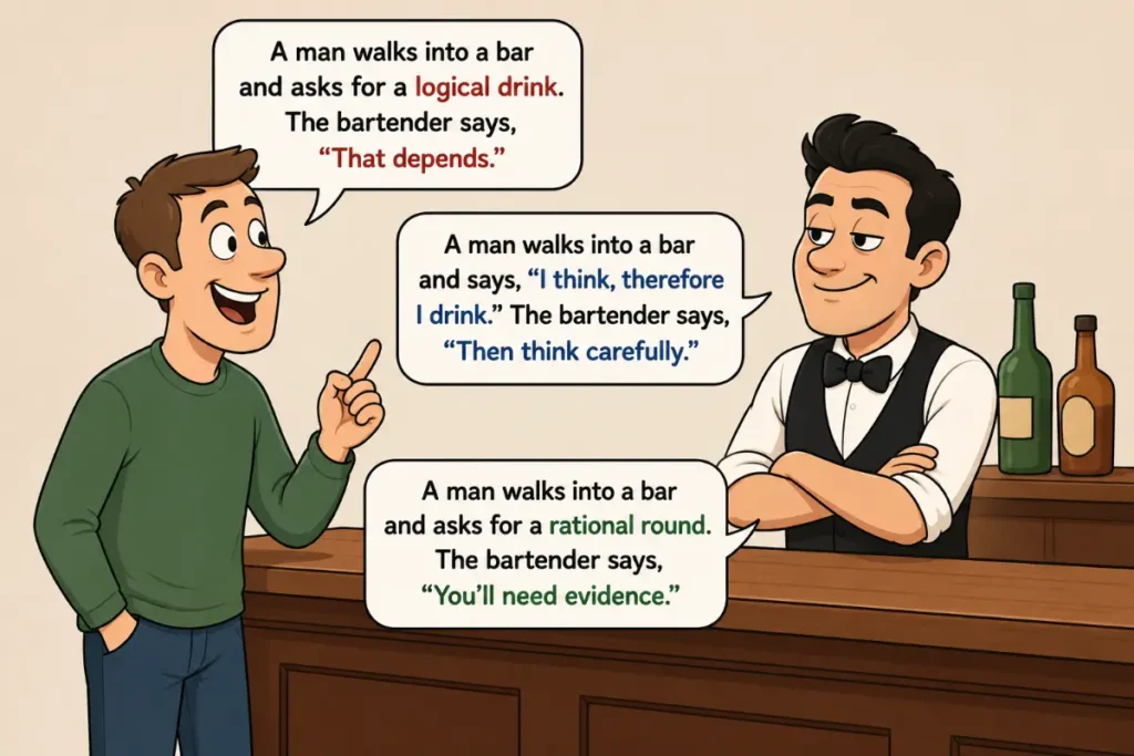 Smart and Witty Bar Jokes