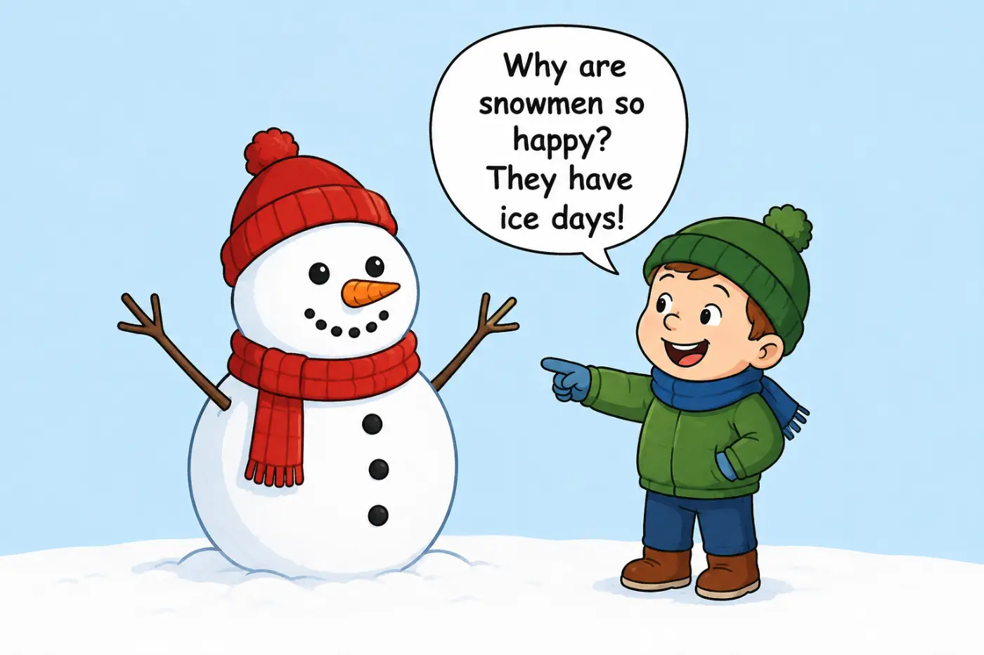 Snowman Jokes for Kids