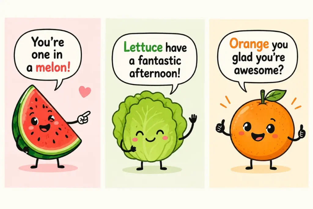 Sweet Lunchbox Messages with Funny Puns