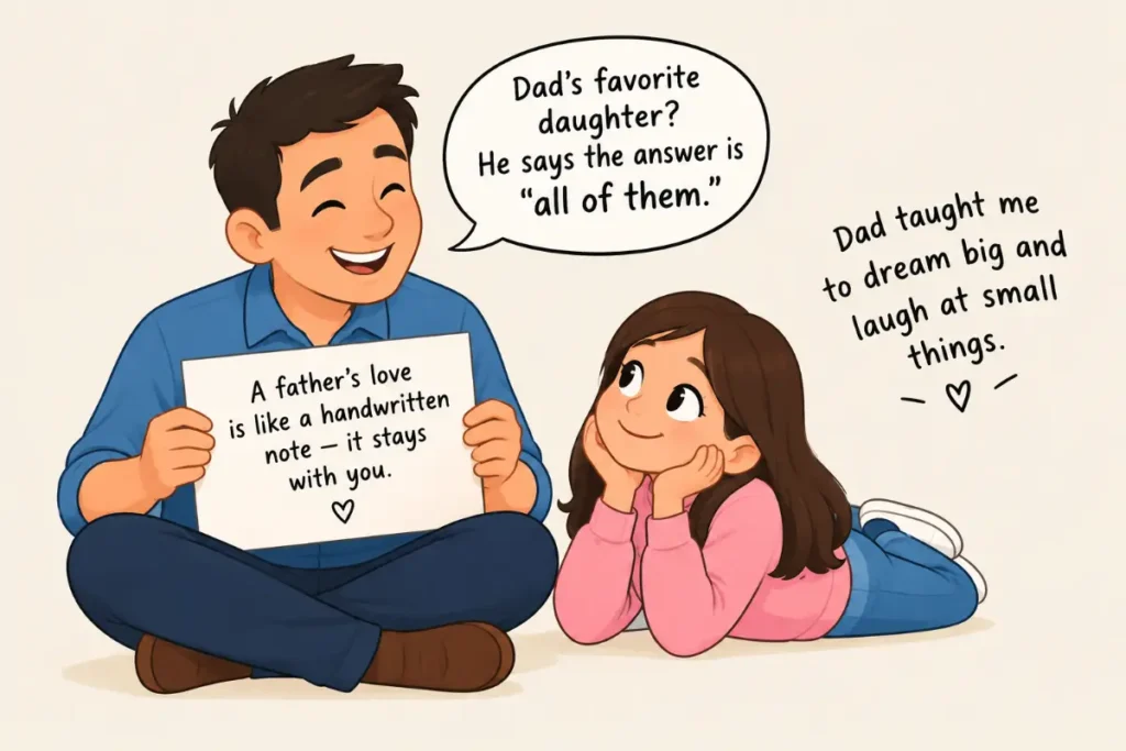 A Father's Love for His Daughter