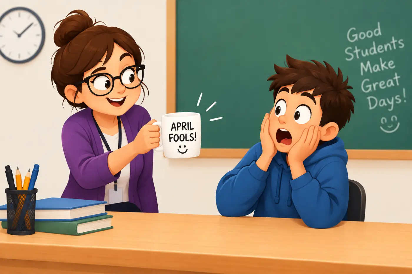 April Fools Jokes for Teachers to Play on Students