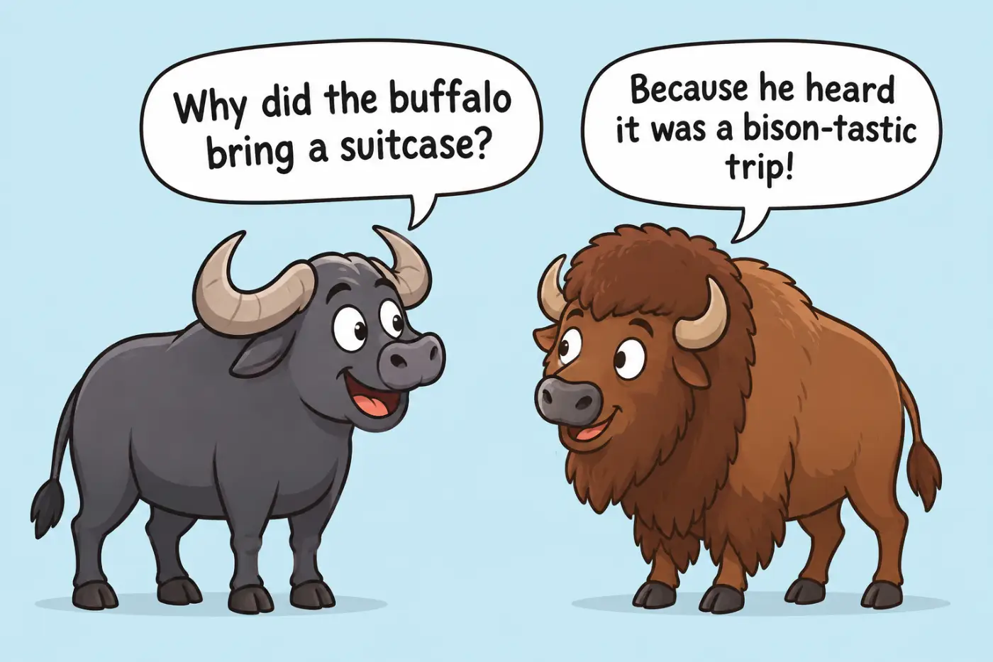 Buffalo and Bison Joke