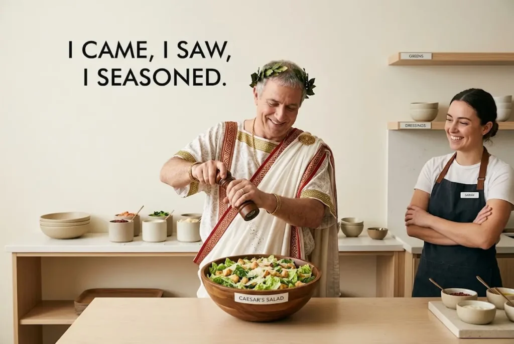 Caesar Jokes and Puns