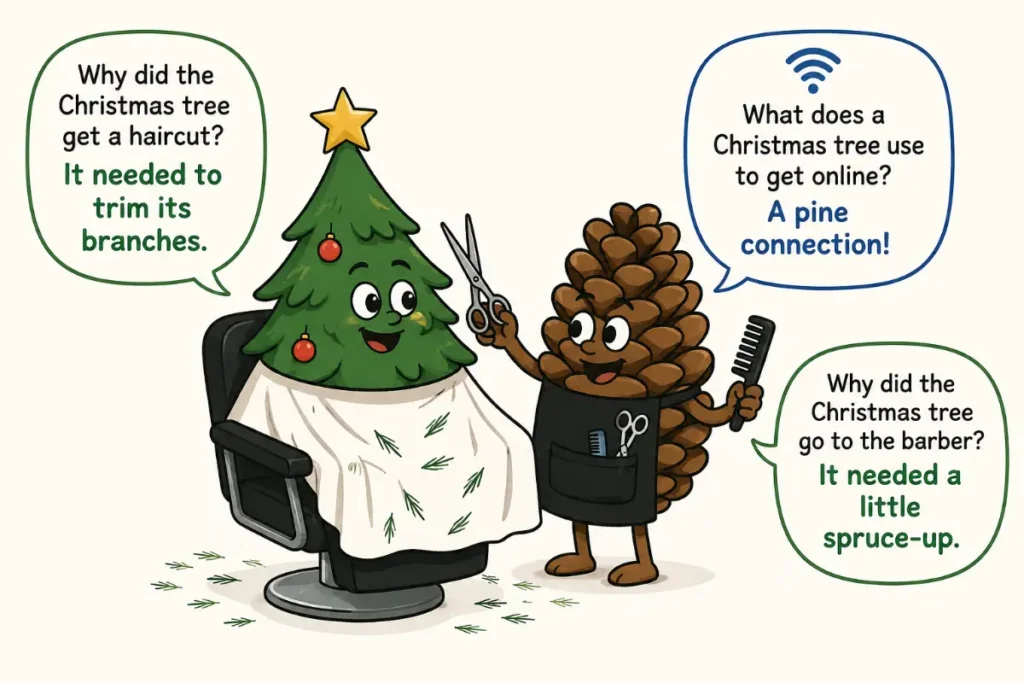 Christmas Tree Jokes for Kids