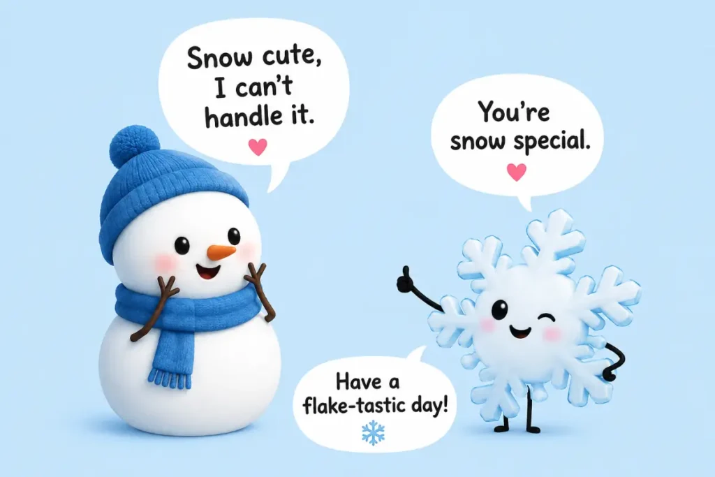 Cute Snow Puns