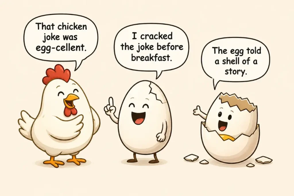 Egg and Chicken Puns