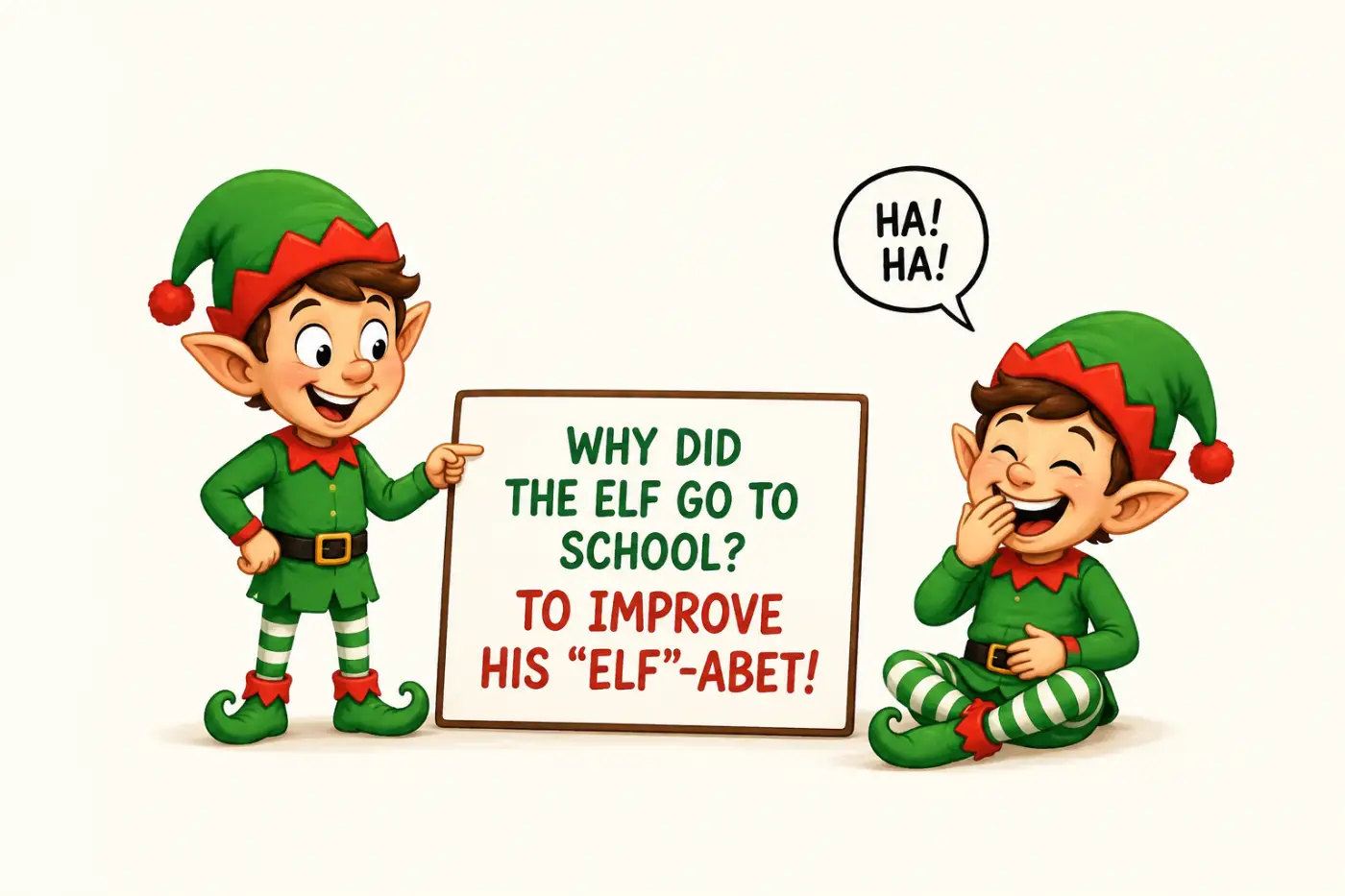 Elf Jokes for Kids