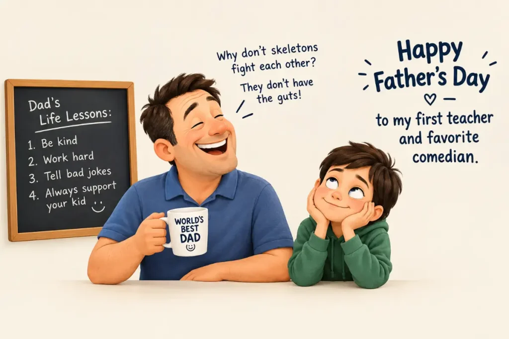 Father Words for Father's Day Messages
