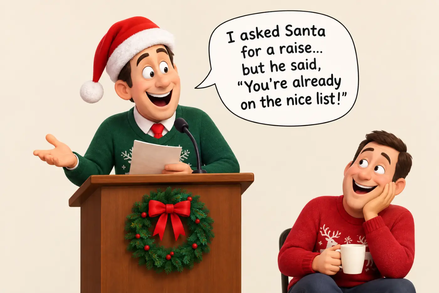 Funny Christmas Speeches for Adults