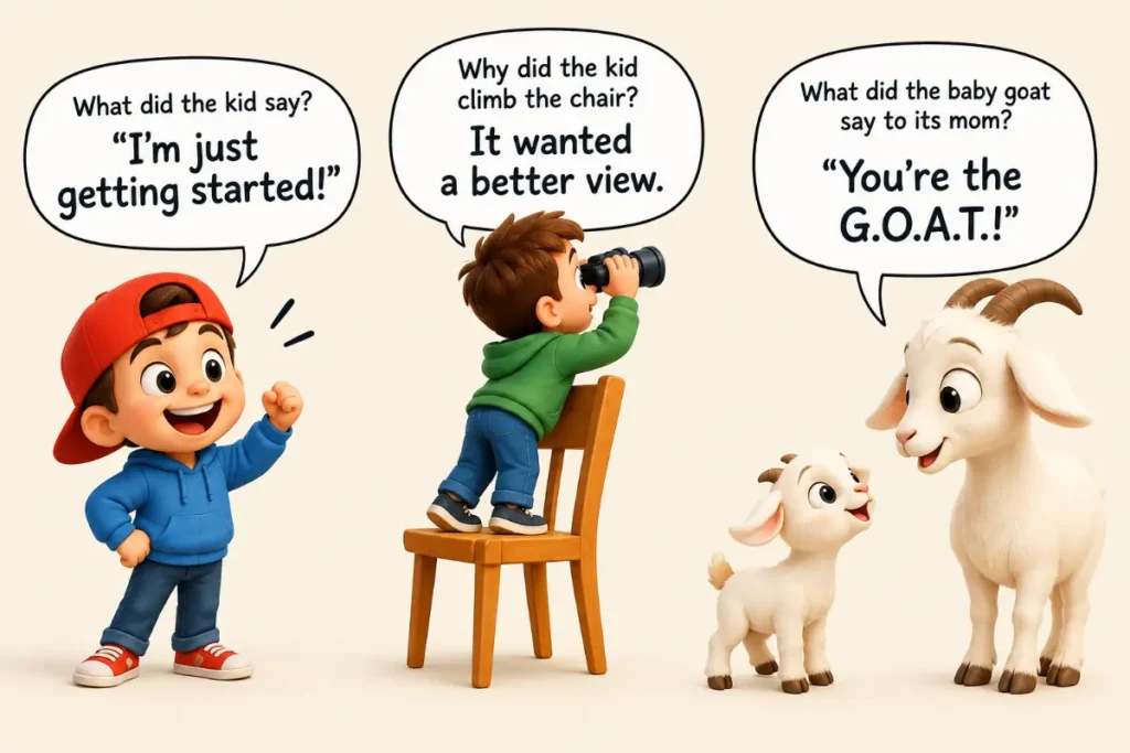 Funny Goat Jokes About Baby Goats