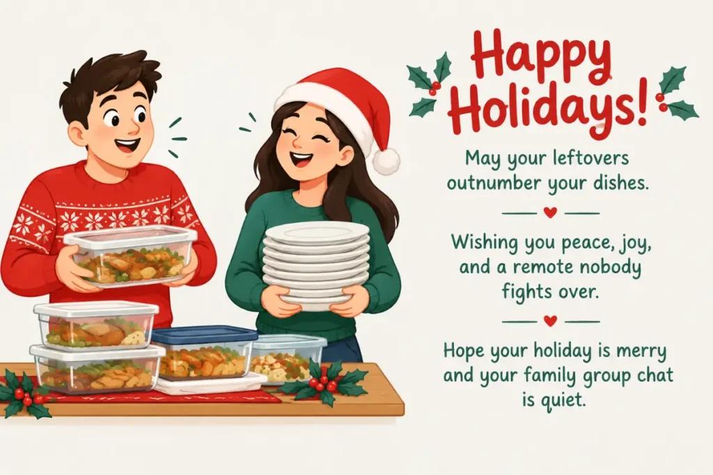 Funny Holiday Card Messages