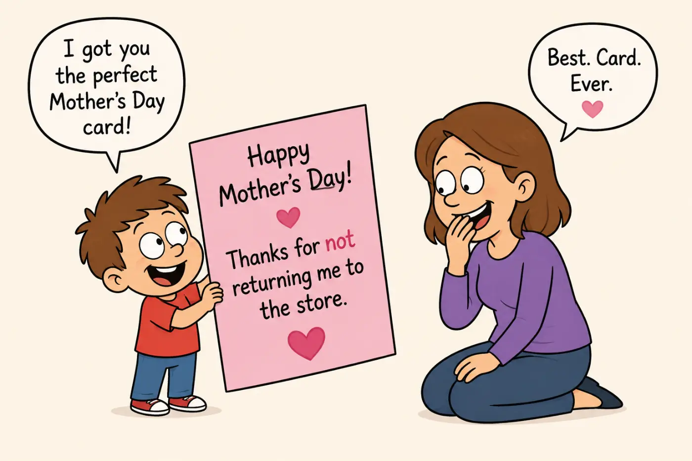 Funny Mother Day Card