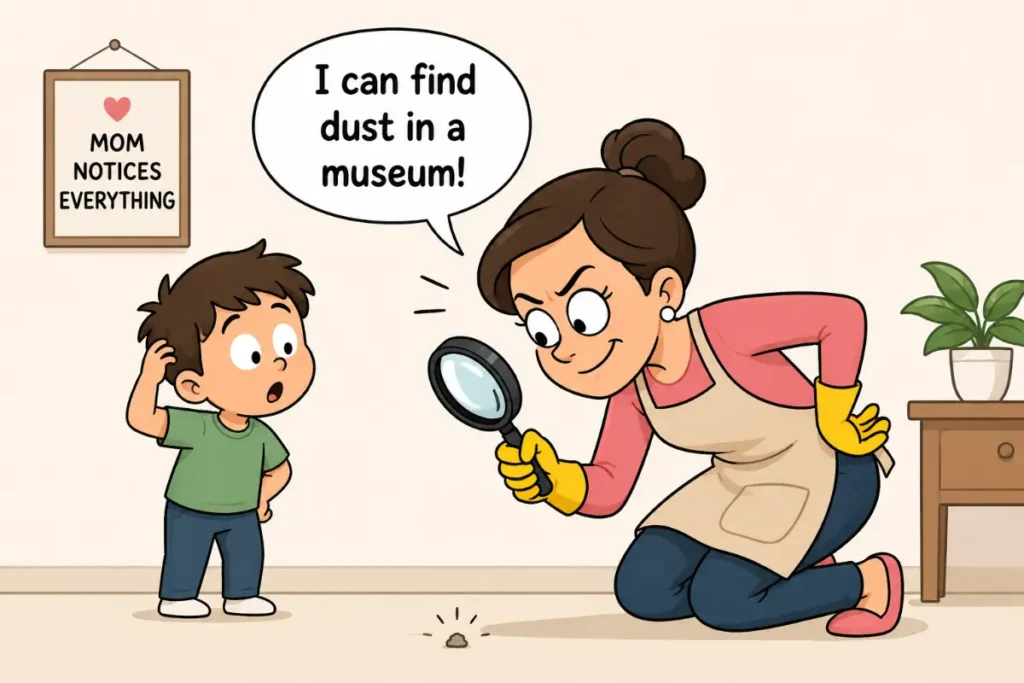 Funny Mother’s Day Card Jokes About Cleaning