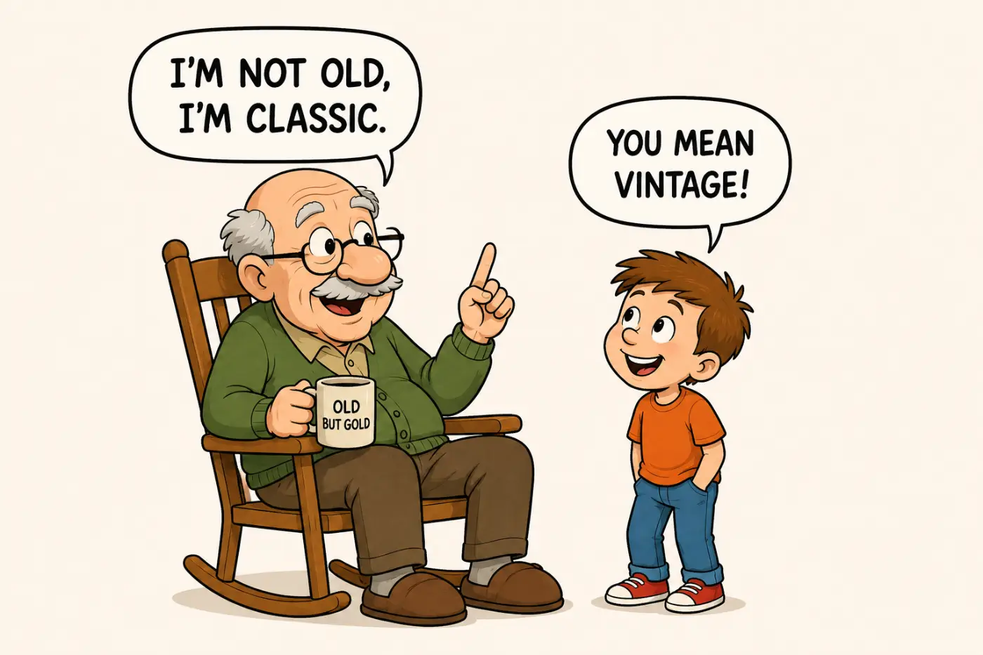Funny Old Man Sayings