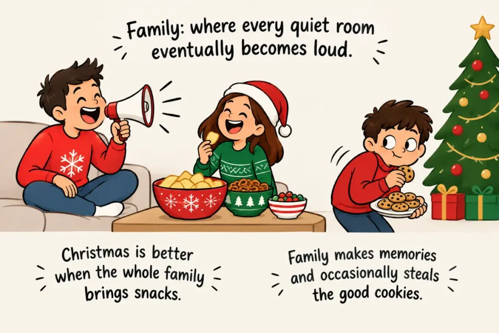 Funny Short Quotes About Family