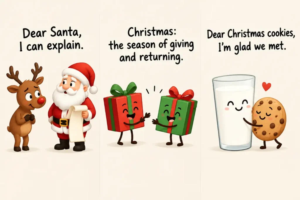 funny stuff to write in christmas cards